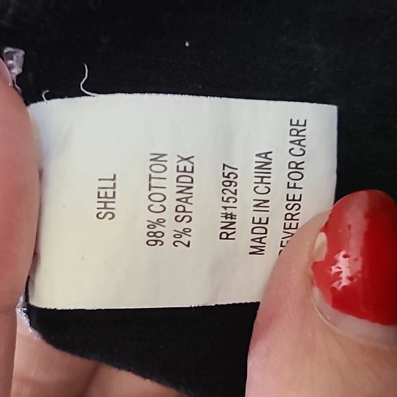 Altar'd State Flare Pants Size Small Black Pull On Elastic Waist Hand Painted - Picture 7 of 10